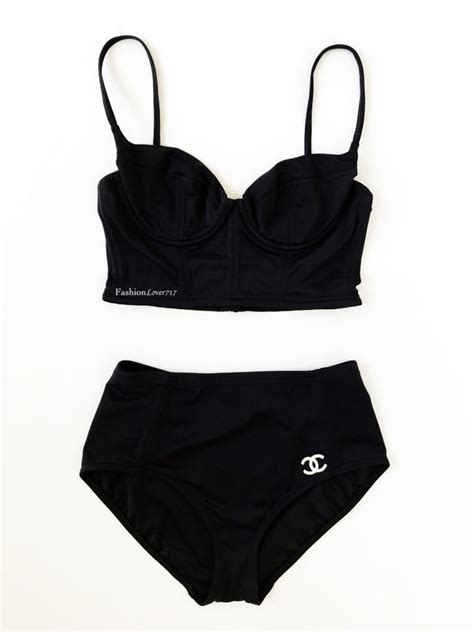 chanel swimsuit 2 piece